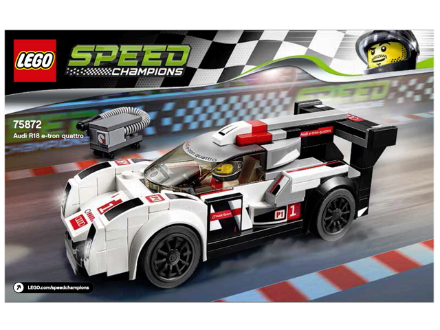 LEGO Audi R18 E-tron Quattro 75872 – Retired & Sealed