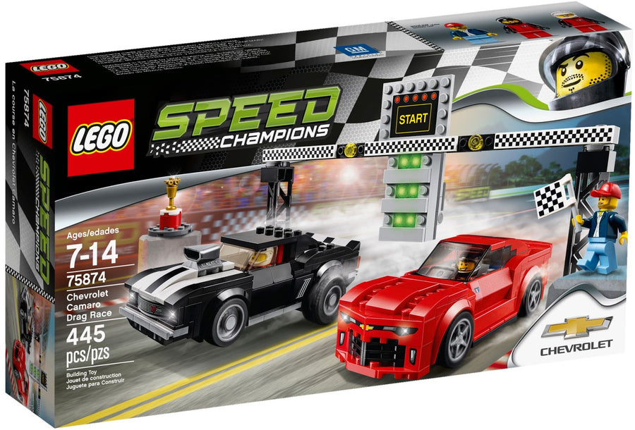 LEGO Chevrolet Camaro Drag Race 75874 – Retired & Sealed