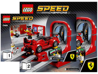 LEGO 75882 Ferrari FXX K & Development Centre 75882 sealed box view 3