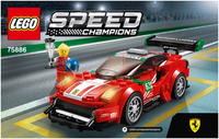 LEGO 75886 Ferrari 488 GT3 Scuderia Corsa 75886 sealed box view 3