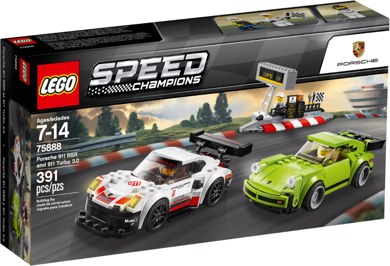 LEGO Porsche 911 RSR and 911 Turbo 3.0 75888 – Retired & Sealed