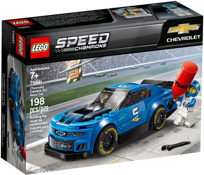LEGO Speed Champions Chevrolet Camaro ZL1 Race Car 75891 – Retired & Sealed