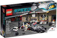 LEGO 75911 McLaren Mercedes Pit Stop 75911 sealed box view 5