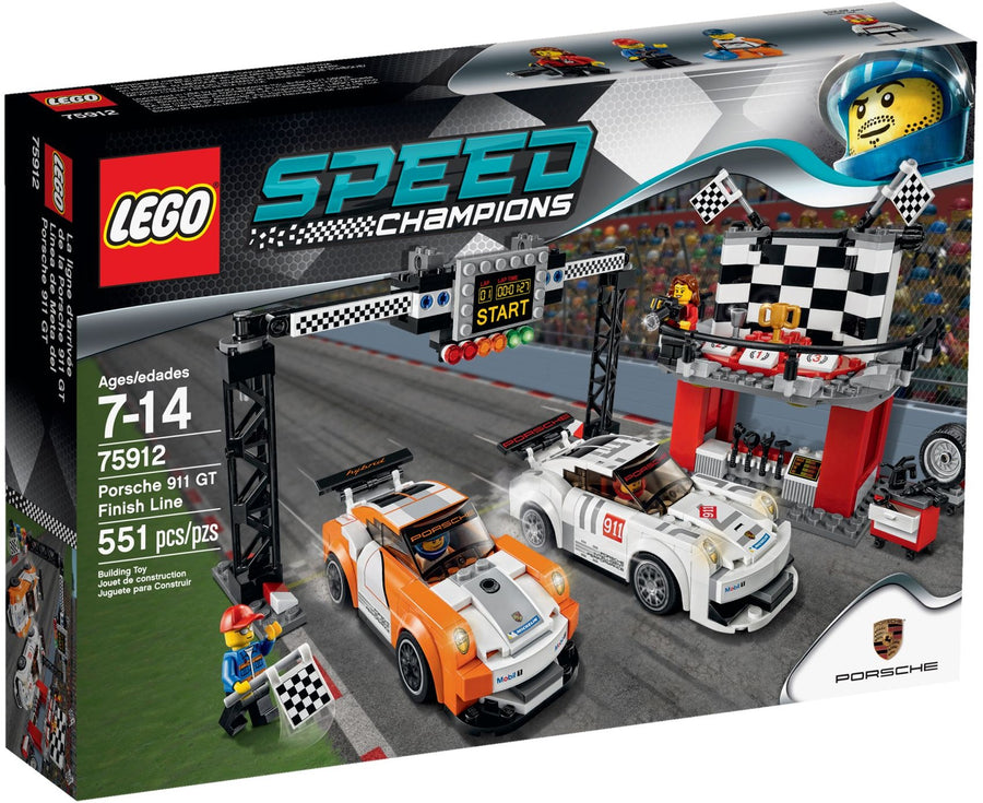 LEGO Porsche 911 GT Finish Line 75912 – Retired & Sealed