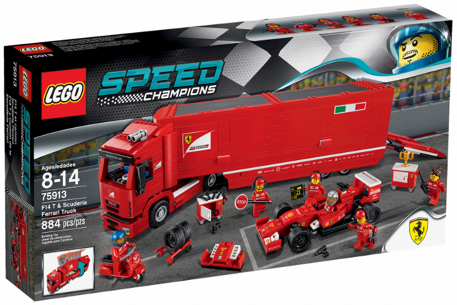 LEGO F14 T & Scuderia Ferrari Truck 75913 – Retired & Sealed
