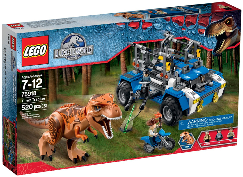 LEGO Jurassic World T-Rex Tracker-Parent 75918 – Retired & Sealed