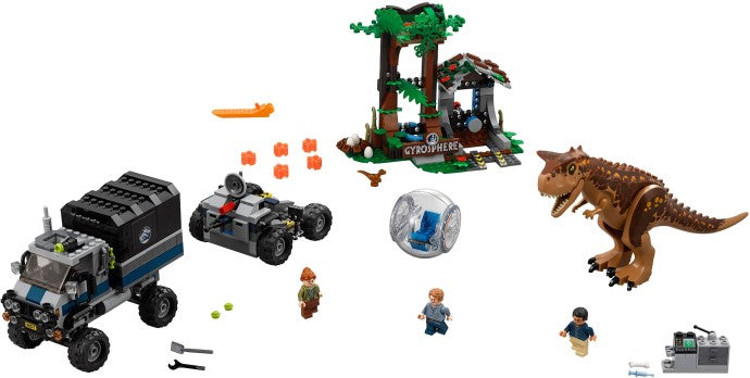 LEGO Carnotaurus Gyrosphere Escape 75929 – Retired & Sealed