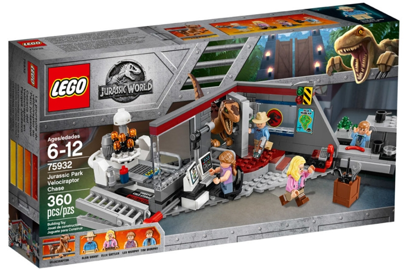 LEGO Jurassic Park Velociraptor Chase 75932 – Retired & Sealed