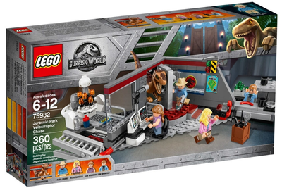 LEGO Jurassic Park Velociraptor Chase 75932 – Retired & Sealed