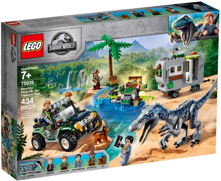 LEGO Baryonyx Face-Off: The Treasure Hunt 75935 – Retired & Sealed