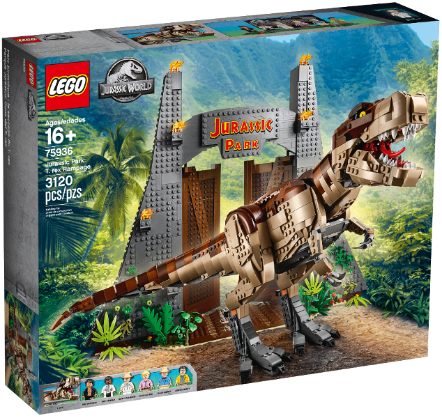 LEGO Jurassic Park: T. rex Rampage 75936 – Retired & Sealed