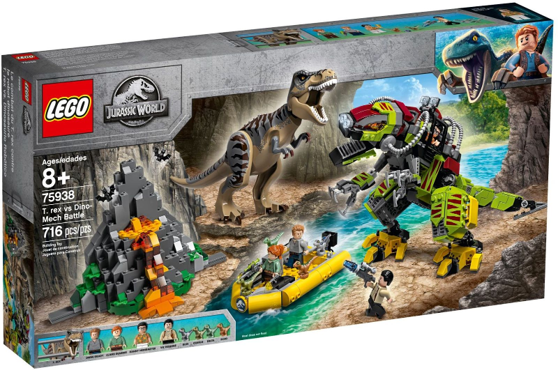 LEGO T. rex vs Dino-Mech Battle 75938 – Retired & Sealed