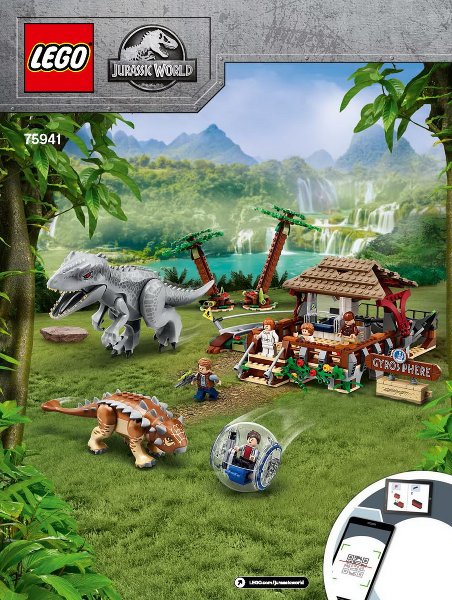 LEGO Indominus Rex vs. Ankylosaurus 75941 – Retired & Sealed