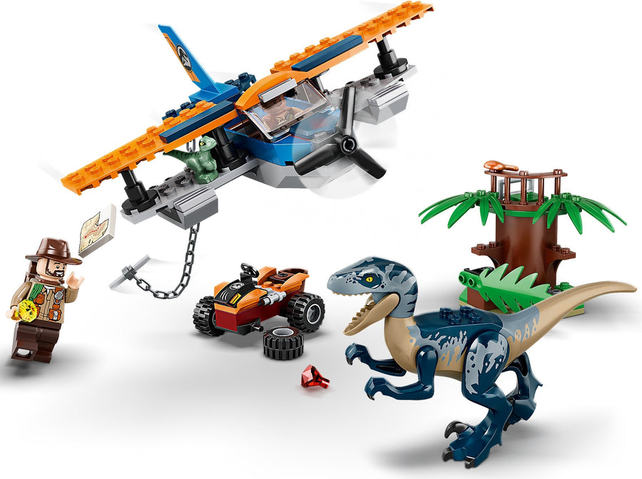 LEGO Velociraptor: Biplane Rescue Mission 75942 – Retired & Sealed
