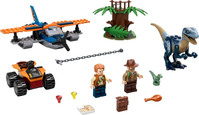 LEGO Velociraptor: Biplane Rescue Mission 75942 – Retired & Sealed