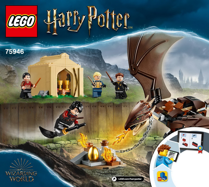 LEGO Hungarian Horntail Triwizard Challenge 75946 – Retired & Sealed