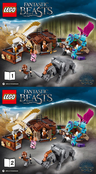 LEGO Newt's Case of Magical Creatures 75952 – Retired & Sealed