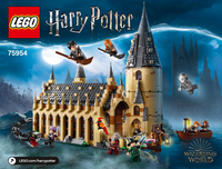 LEGO 75954 Hogwarts Great Hall 75954 sealed box view 3