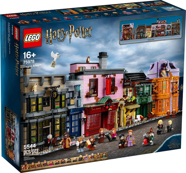 LEGO 75978 Diagon Alley 75978 sealed box front