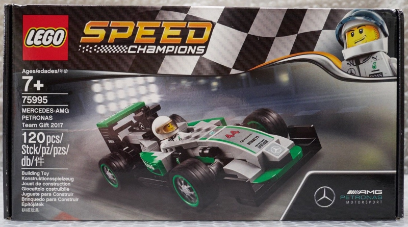LEGO MERCEDES-AMG PETRONAS Team Gift 2017 75995 – Retired & Sealed