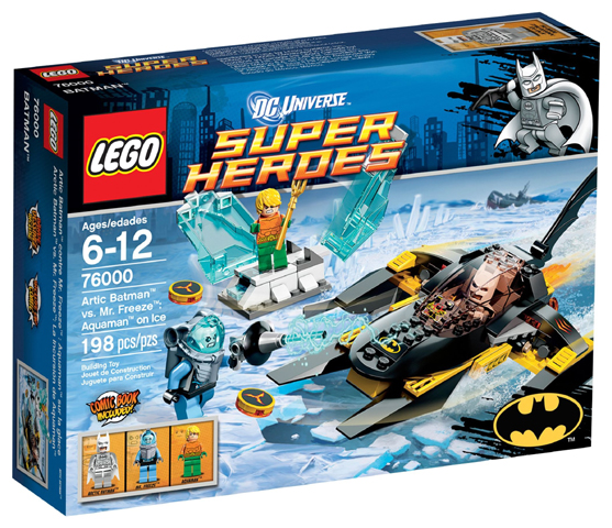 LEGO Arctic Batman vs. Mr. Freeze: Aquaman on Ice 76000 – Retired & Sealed