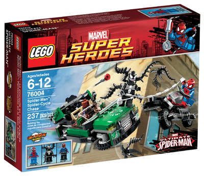 LEGO Spider-Man: Spider-Cycle Chase 76004 – Retired & Sealed