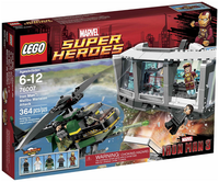 LEGO 76007 Iron Man: Malibu Mansion Attack 76007 sealed box front