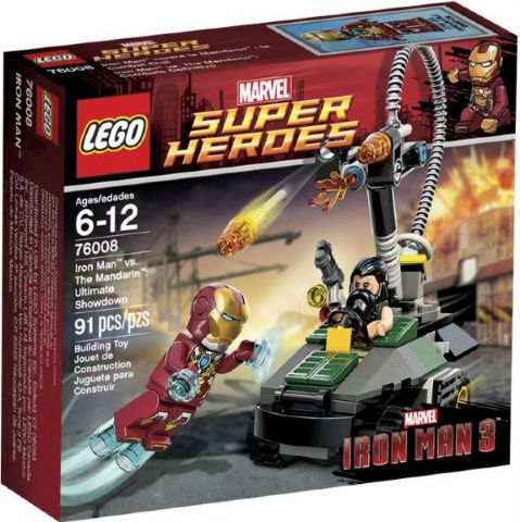 LEGO Iron Man vs. The Mandarin: Ultimate Showdown 76008 – Retired & Sealed