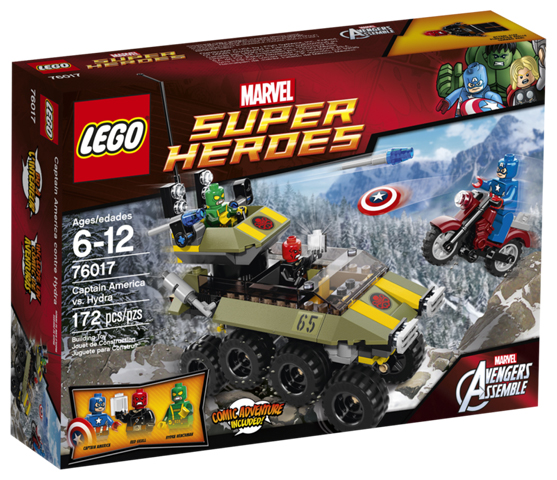 LEGO Captain America vs. Hydra 76017 – Retired & Sealed