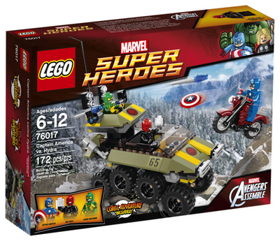 LEGO Captain America vs. Hydra 76017 – Retired & Sealed