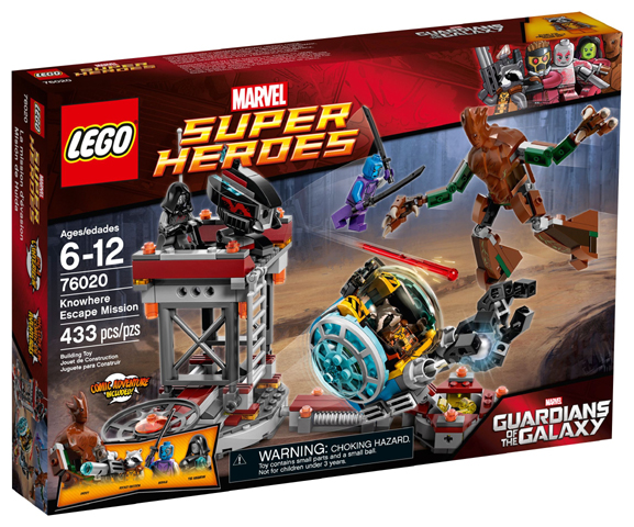 LEGO 76020 Knowhere Escape Mission 76020 sealed box front