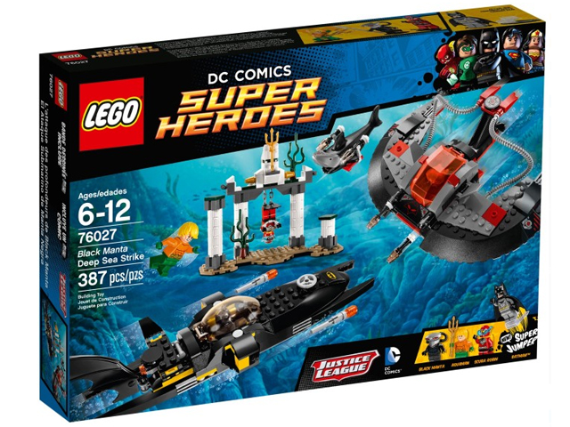 LEGO Black Manta Deep Sea Strike 76027 – Retired & Sealed