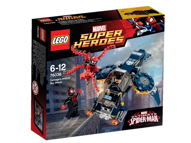 LEGO Carnage's SHIELD Sky Attack 76036 – Retired & Sealed