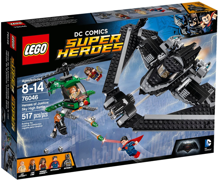 LEGO Heroes of Justice: Sky High Battle 76046 – Retired & Sealed