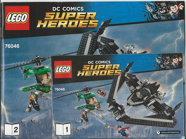 LEGO Heroes of Justice: Sky High Battle 76046 – Retired & Sealed