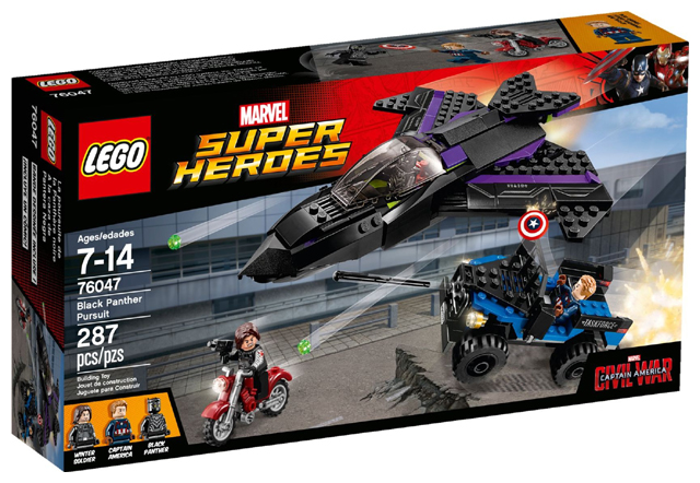 LEGO Black Panther Pursuit 76047 – Retired & Sealed
