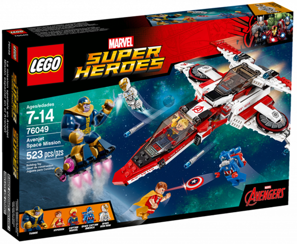 LEGO Avenjet Space Mission 76049 – Retired & Sealed