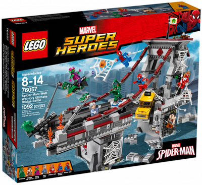 LEGO Spider-Man: Web Warriors Ultimate Bridge Battle 76057 – Retired & Sealed