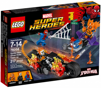 LEGO Spider-Man Ghost Rider Team-Up 76058 – Retired & Sealed