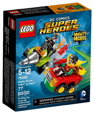 LEGO Mighty Micros: Robin vs. Bane 76062 – Retired & Sealed