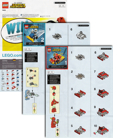 LEGO Mighty Micros: The Flash vs. Captain Cold 76063 – Retired & Sealed
