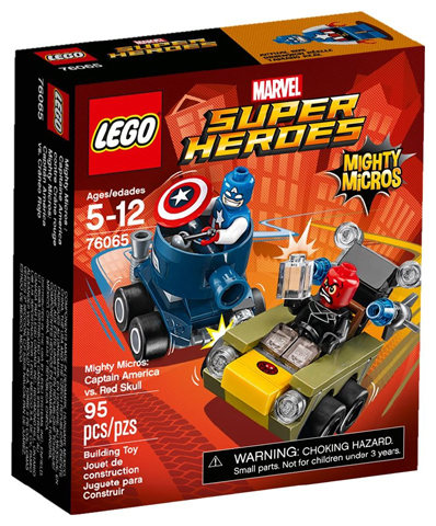 LEGO Mighty Micros: Captain America vs. Red Skull 76065 – Retired & Sealed