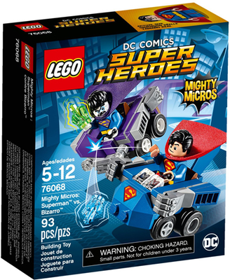 LEGO Mighty Micros: Superman vs. Bizarro 76068 – Retired & Sealed
