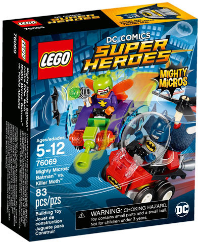 LEGO Mighty Micros: Batman vs. Killer Moth 76069 – Retired & Sealed