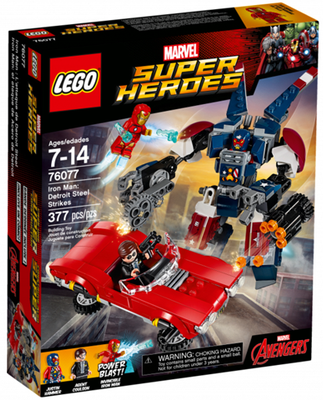 LEGO Iron Man: Detroit Steel Strikes 76077 – Retired & Sealed