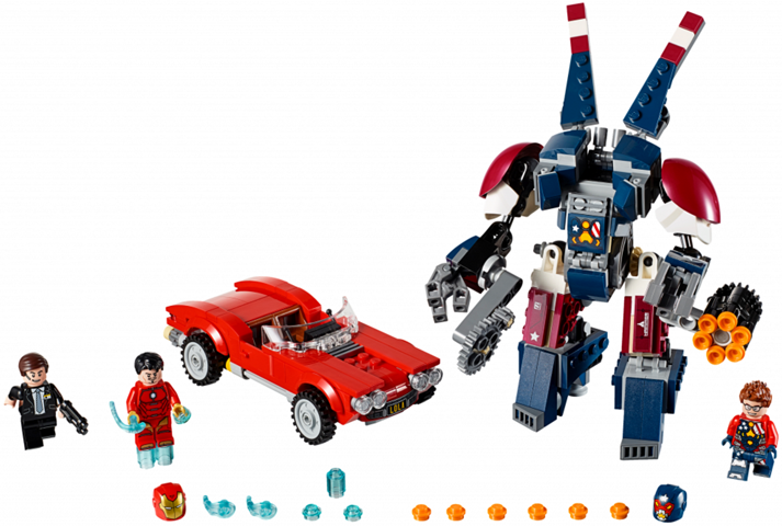 LEGO Iron Man: Detroit Steel Strikes 76077 – Retired & Sealed