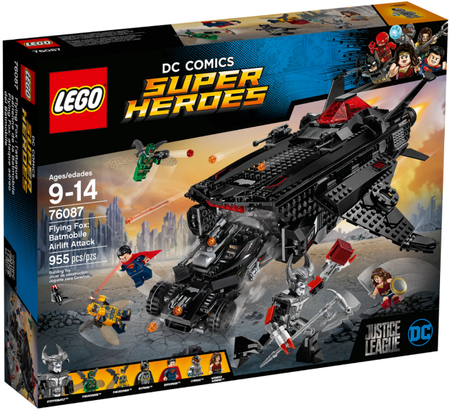 LEGO Flying Fox: Batmobile Airlift Attack 76087 – Retired & Sealed