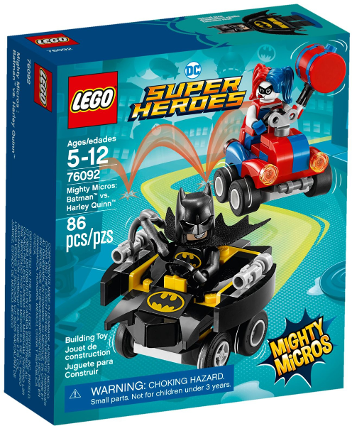 LEGO Mighty Micros: Batman vs. Harley Quinn 76092 – Retired & Sealed