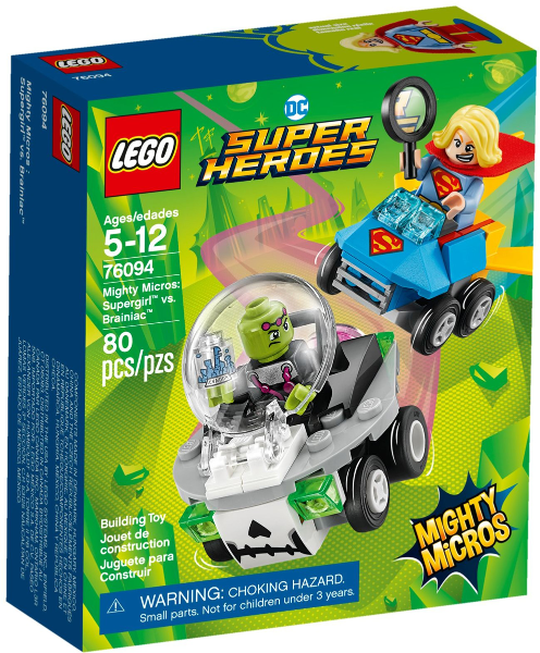 LEGO Mighty Micros: Supergirl vs. Brainiac 76094 – Retired & Sealed