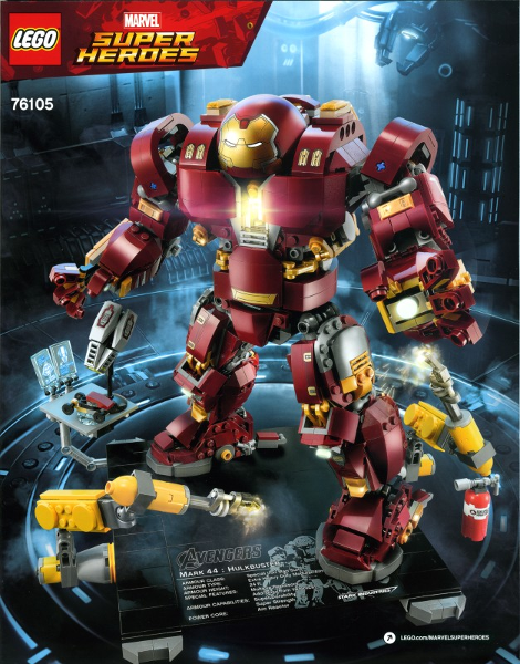 LEGO The Hulkbuster: Ultron Edition 76105 – Retired & Sealed